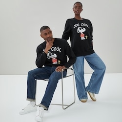 Joe Fresh Adult Peanuts Graphic Crewneck Sweatshirt 1 ea, $35.00/1ea