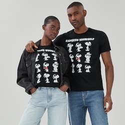 Joe Fresh T-shirt à imprimé Peanuts pour adultes 1 ea, 25,00 $/1ch