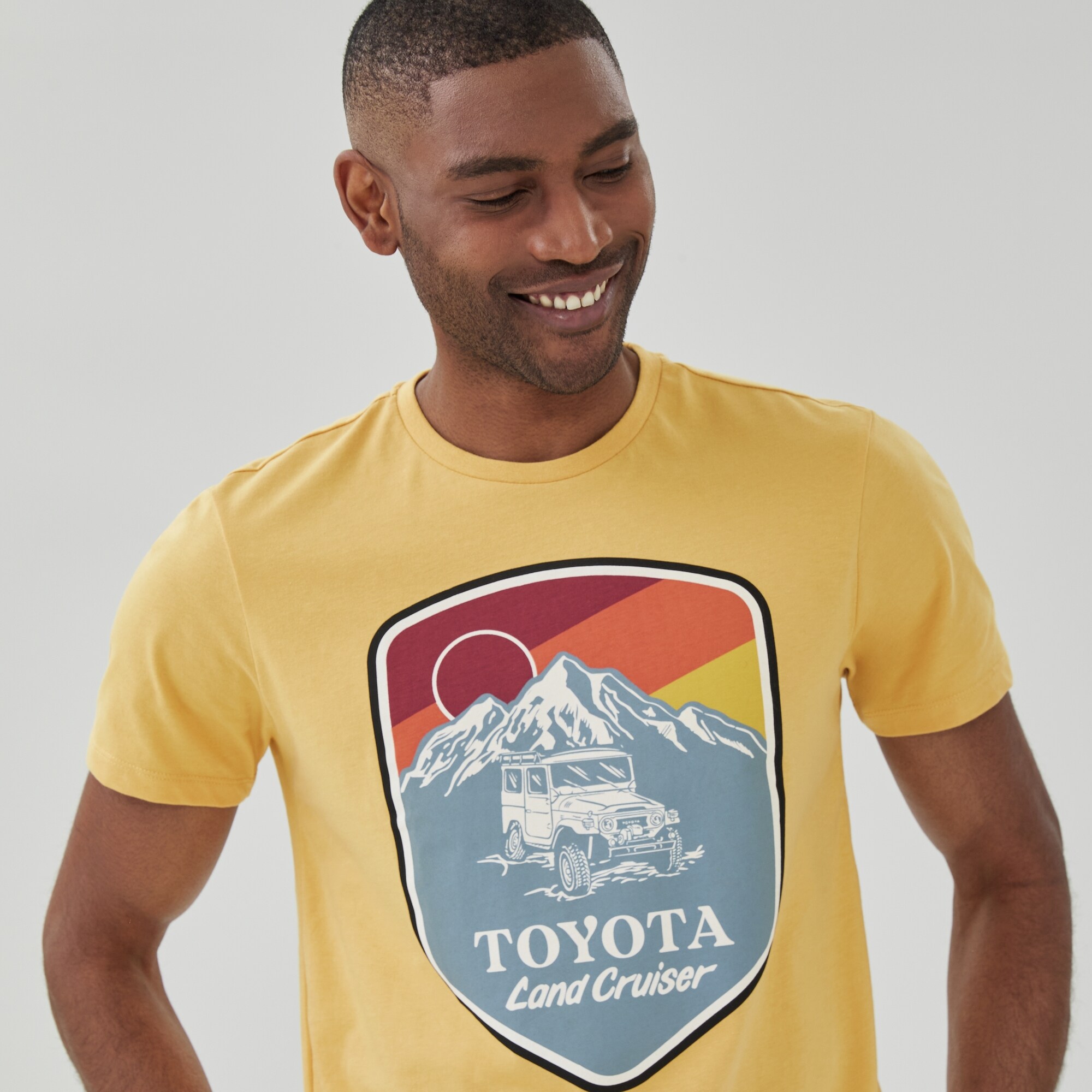 T-shirt imprimé Toyota Land Cruiser pour adultes