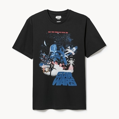T-shirt Star Wars pour adultes - Noir
