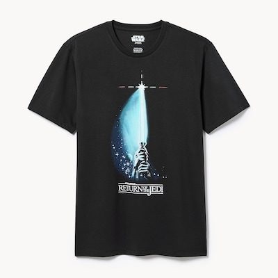 Adult Star Wars Return of the Jedi T-Shirt - Black
