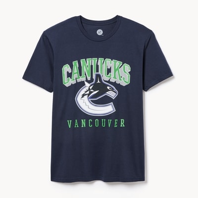 Adult NHL Vancouver Canucks T-Shirt - Navy