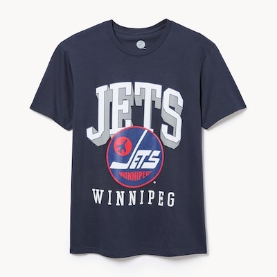 T-shirt LNH Jets de Winnipeg pour adultes - Marine