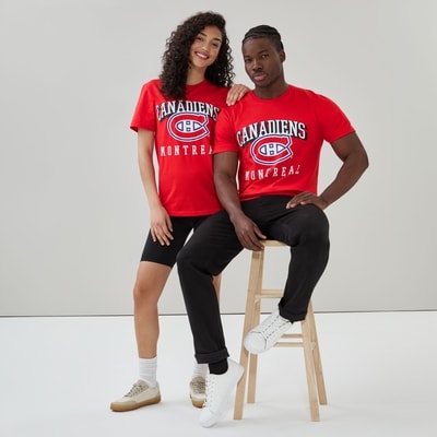 Adult NHL Montreal Canadiens T-Shirt - Red