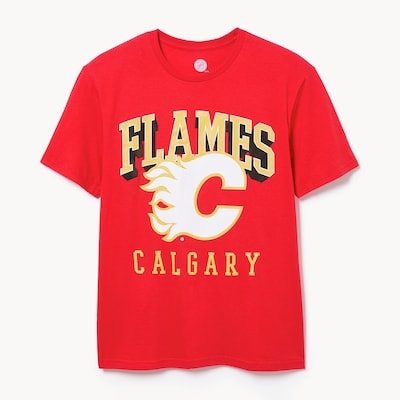 Adult NHL Calgary Flames T-Shirt - Red