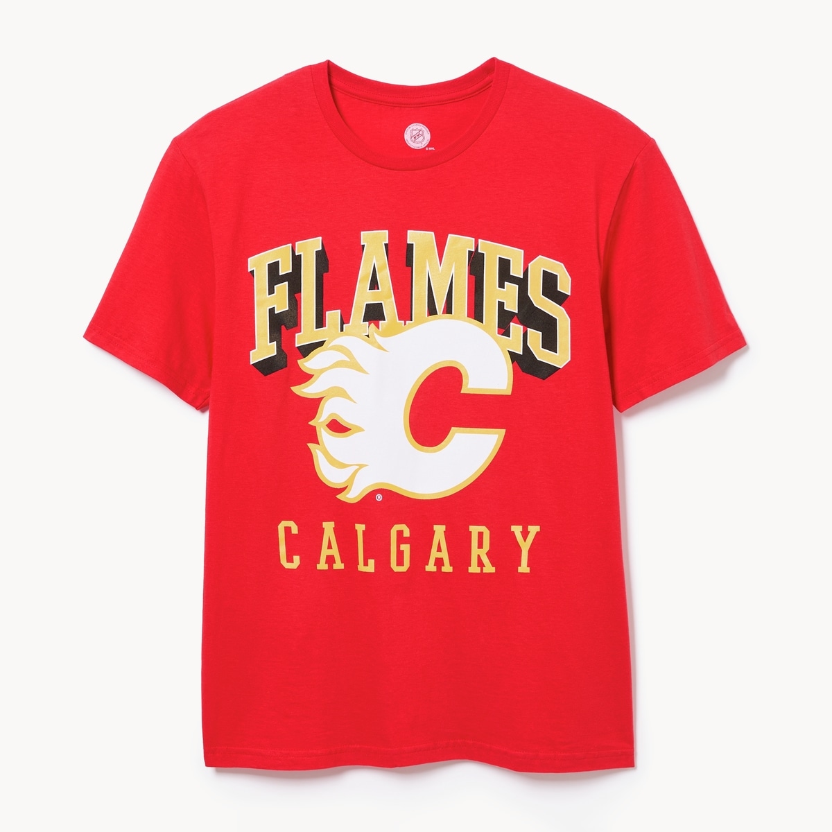 Adult NHL Calgary Flames T-Shirt - Red