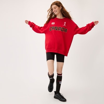 Chandail en molleton FIFA World Cup 2026™ Canada - Rouge Vif