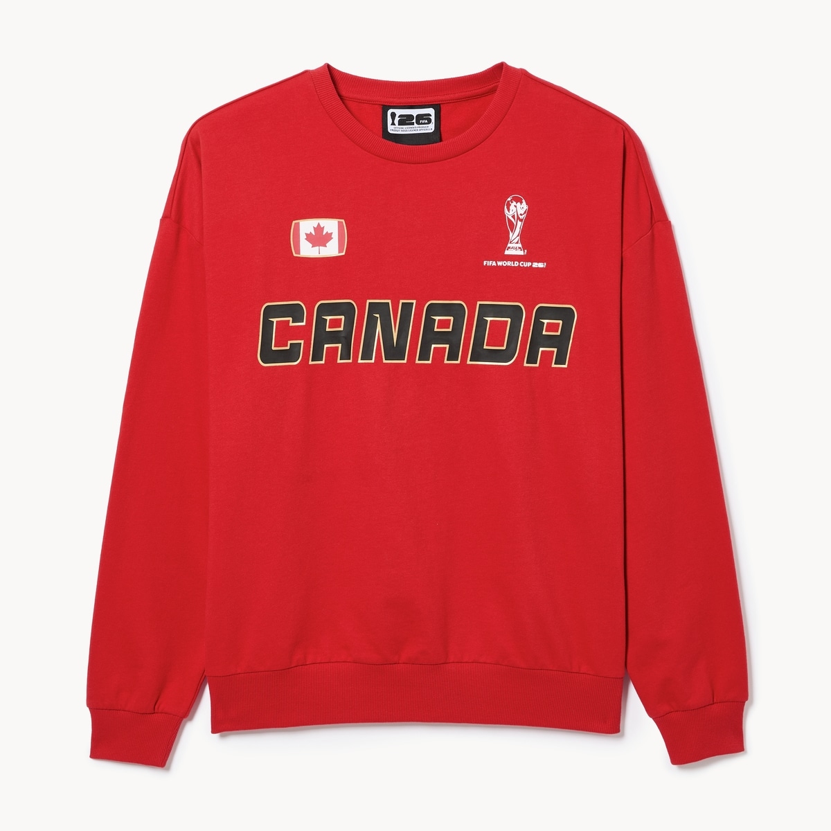 Men's FIFA World Cup 2026 Canada Sweatshirt - Bright Red