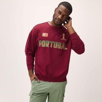 Adult FIFA World Cup 2026™ Portugal Sweatshirt - Dark Red
