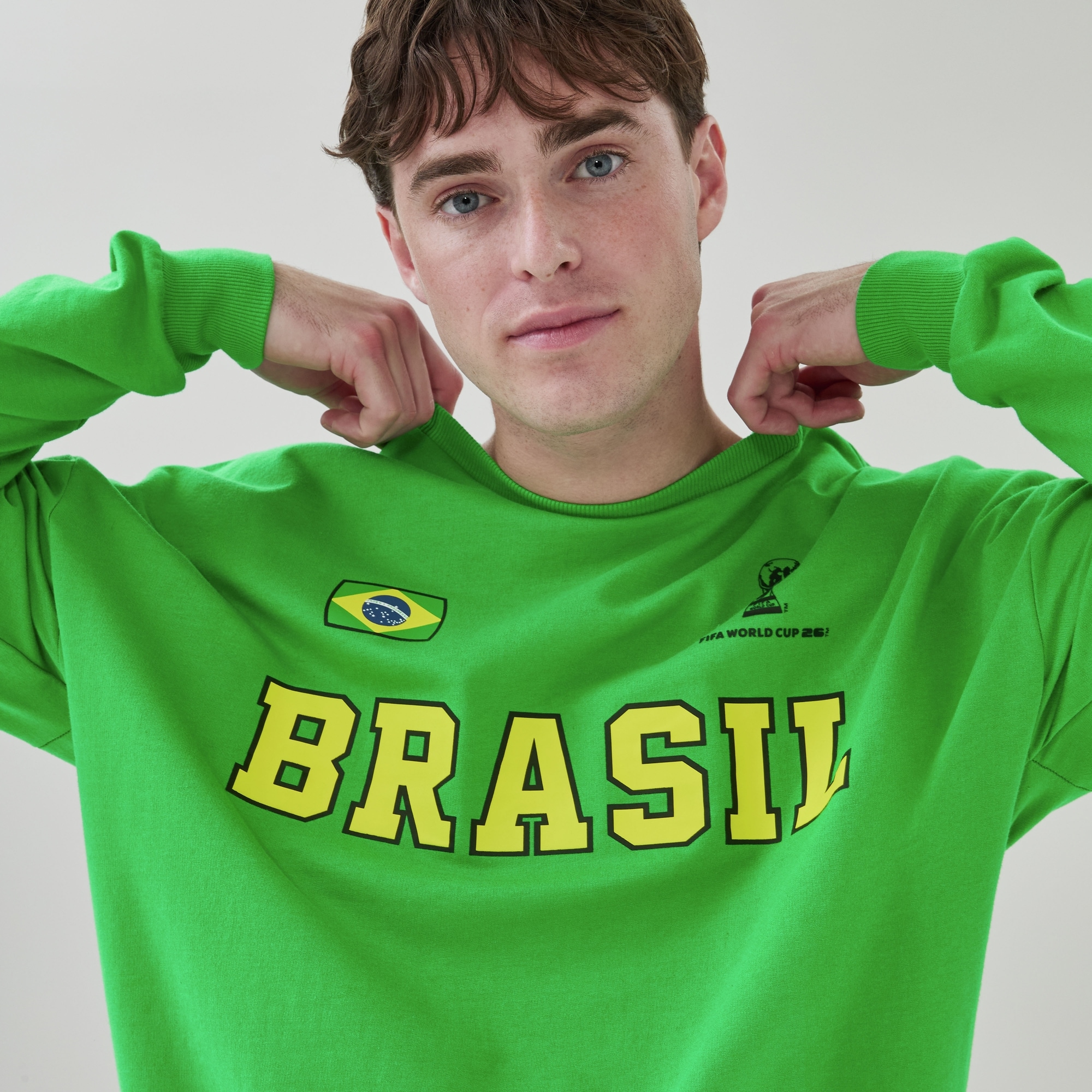 Adult FIFA World Cup 2026™ Brazil Sweatshirt in Green from Joe Fresh