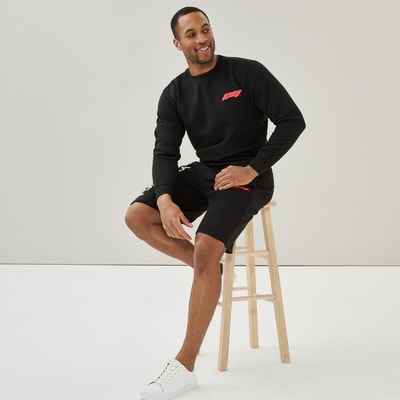 Adult Formula 1 Graphic Sweatshirt - Black
