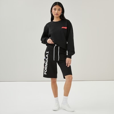 Short sans attache Formule 1 pour adultes - Noir