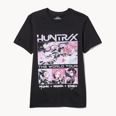 Adult K-Pop Demon Hunters T-Shirt  - Black