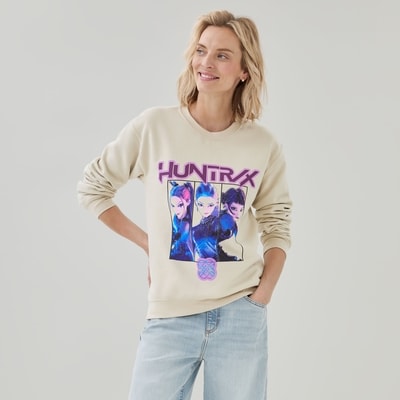 Adult K-Pop Demon Hunters Sweatshirt  - Sand