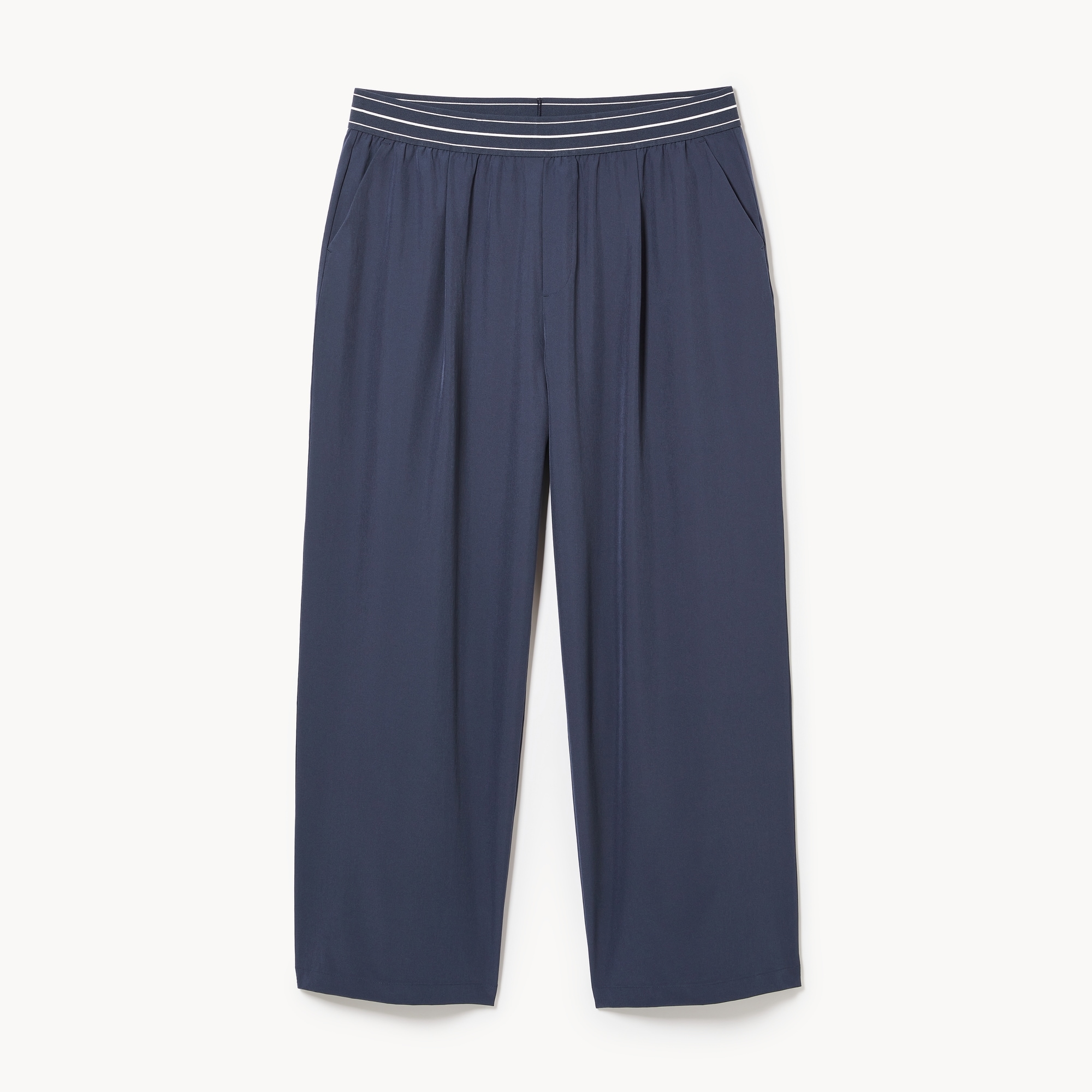 Women+ Alessia Straight Leg Trouser in Dark Navy from Joe Fresh
