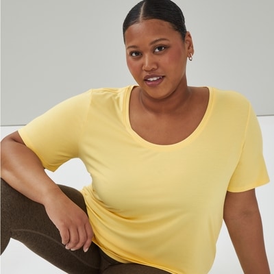 Joe Fresh Women+ Active Scoop Neck T-Shirt 1 ea, $19.00/1ea