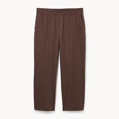 Women+ On-the-Go Wide Leg Pant - Dark Brown