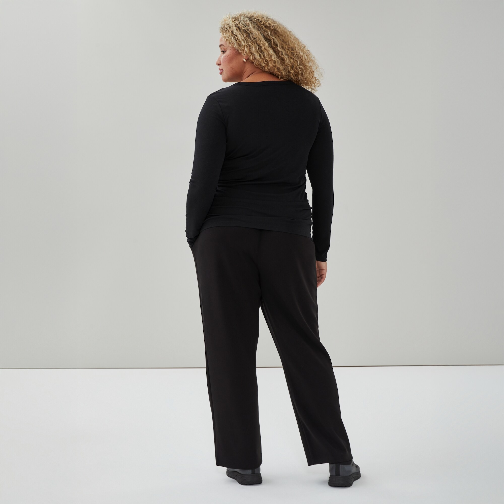 Women+ SoftWash Ribbed Long Sleeve