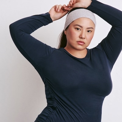 Joe Fresh Women+ SoftWash Ribbed Long Sleeve 1 ea, $25.00/1ea