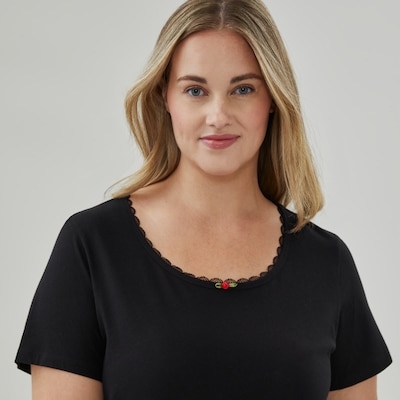 Women+ Sleep T-Shirt - Black