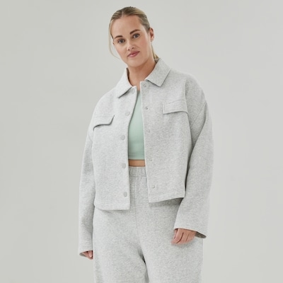 Blouson d’aviateur MolletonConfo pour femmes+ - Mélange De Gris