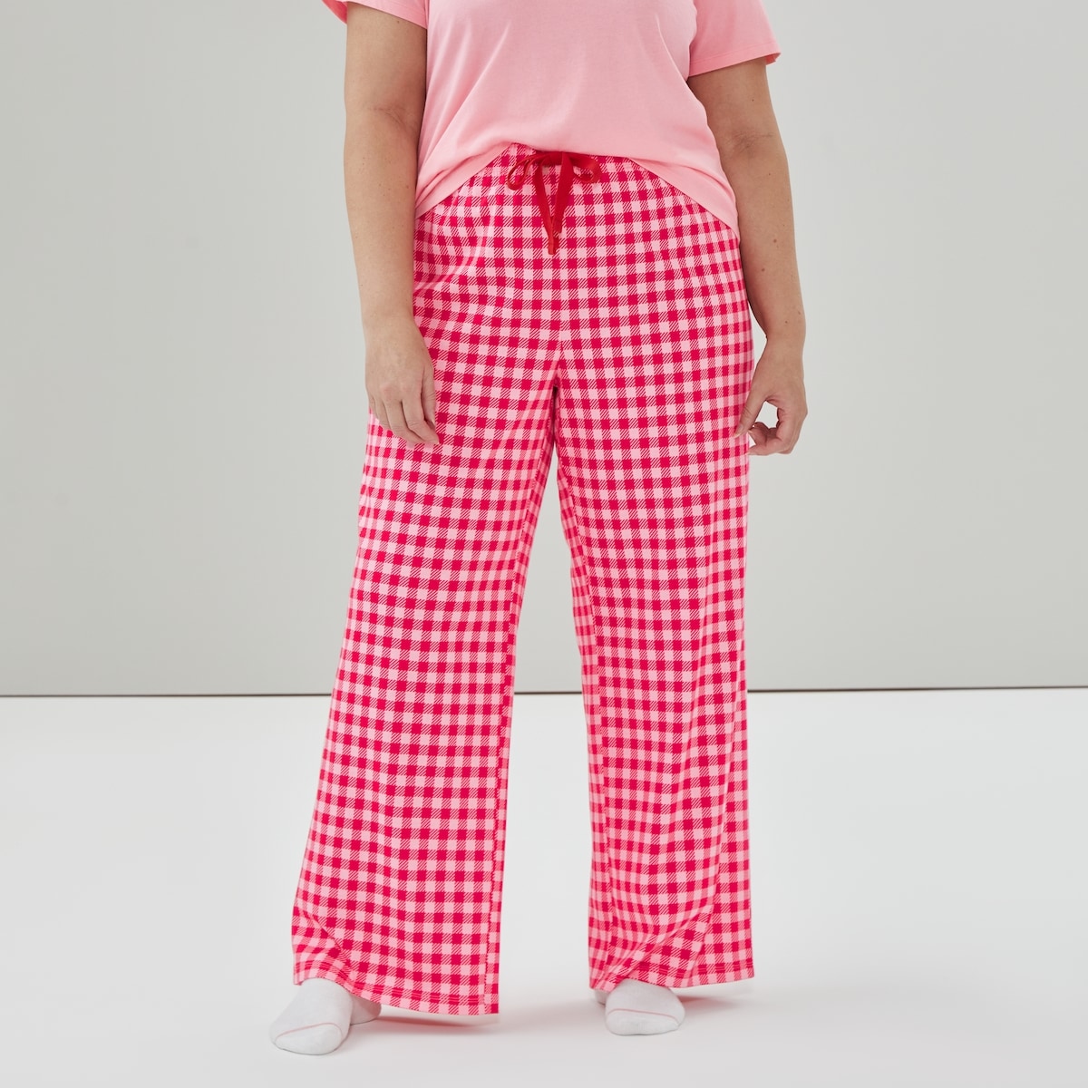 Women+ Printed Sleep Pant - Pink