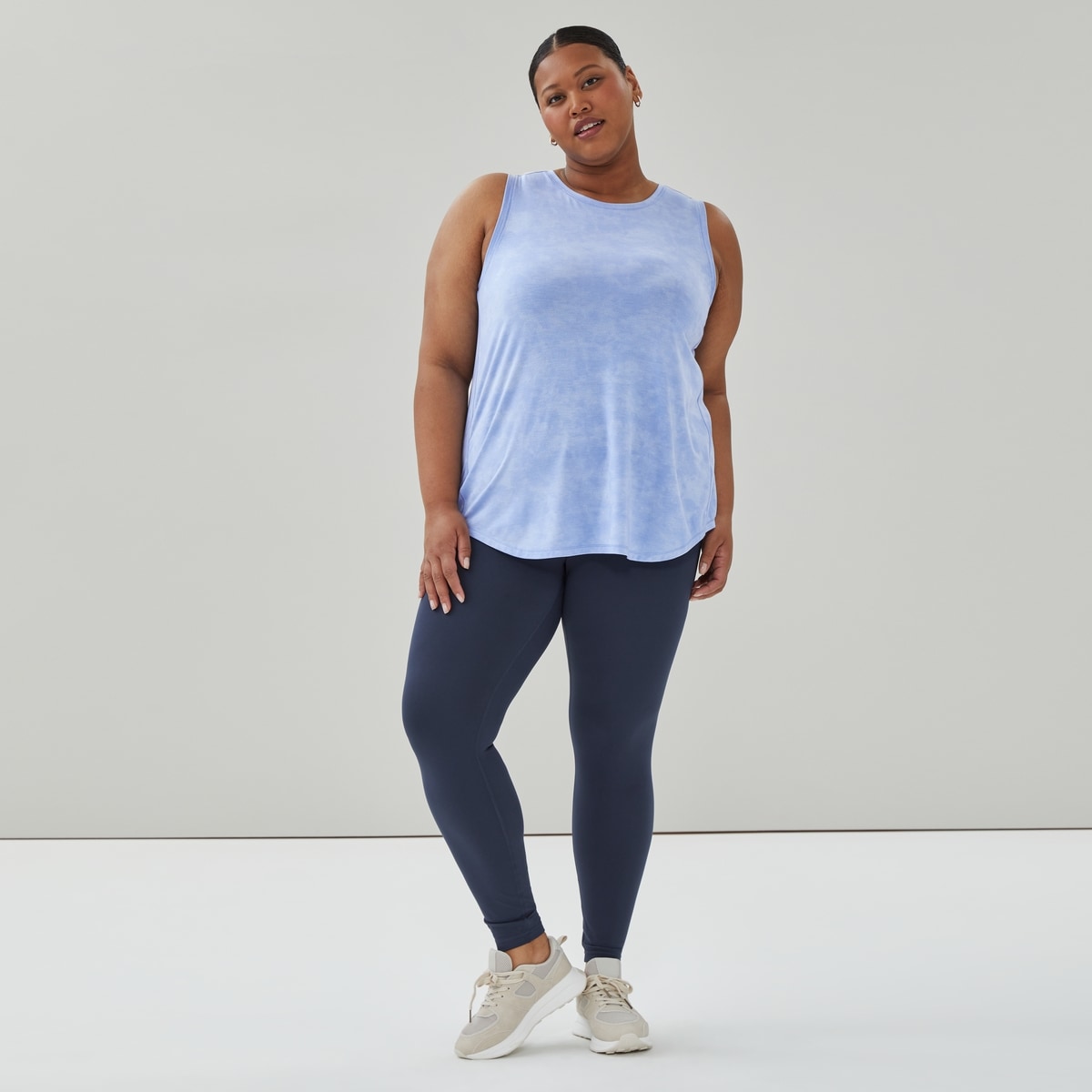 Women+ Active Moisture-Wicking Muscle Tank - Blue