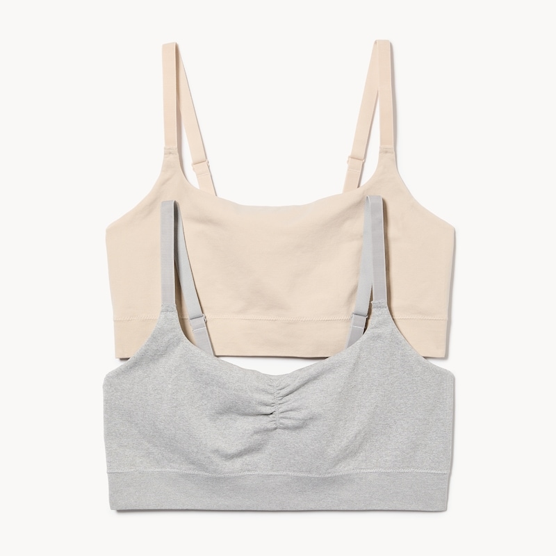 Women+ 2-Pack Seamless Bralette
