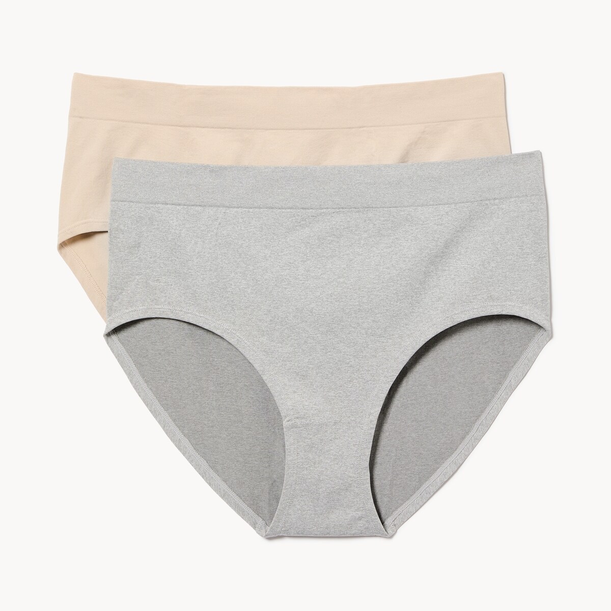 Women+ 2-Pack Seamless Brief - Sand