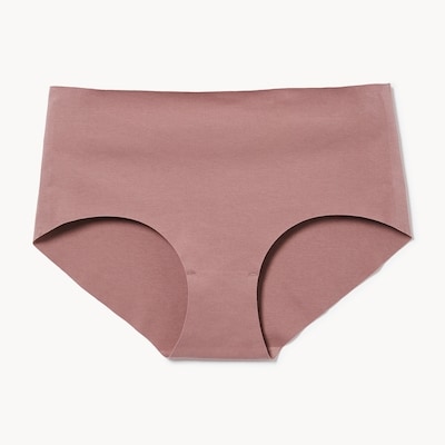 Culotte à taille basse invisible en coton Femmes+ - ROSES
