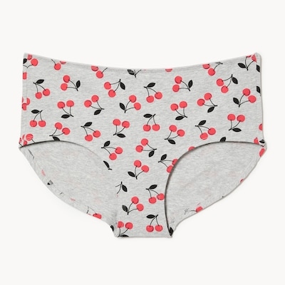 Women+ Picot Boyshort - Grey