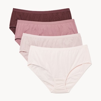 Joe Fresh Ens. de 4 culottes en coton biologique Femmes+ 1 ea, 16,00 $/1ch
