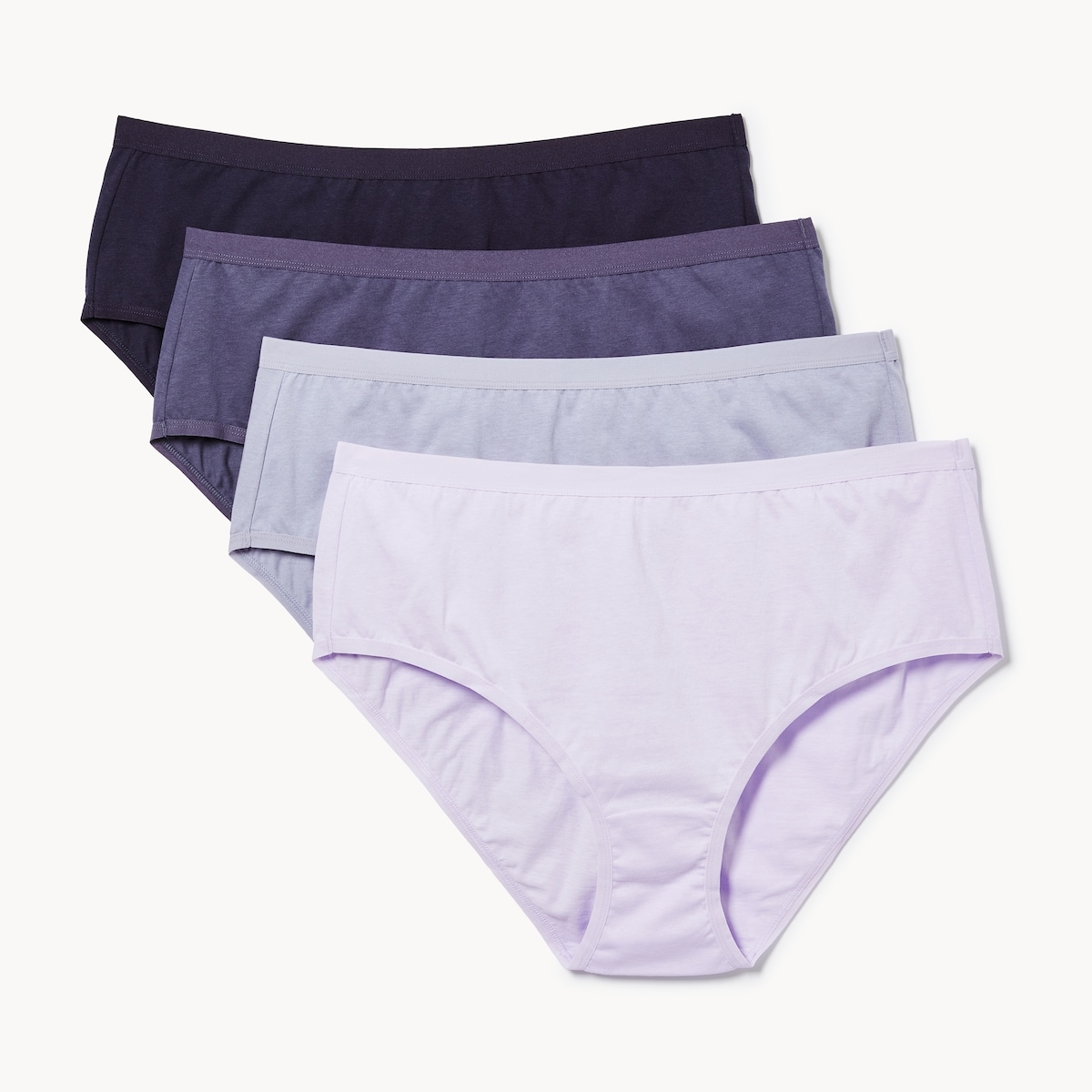 Women+ Organic Cotton 4-Pack Brief - Blue