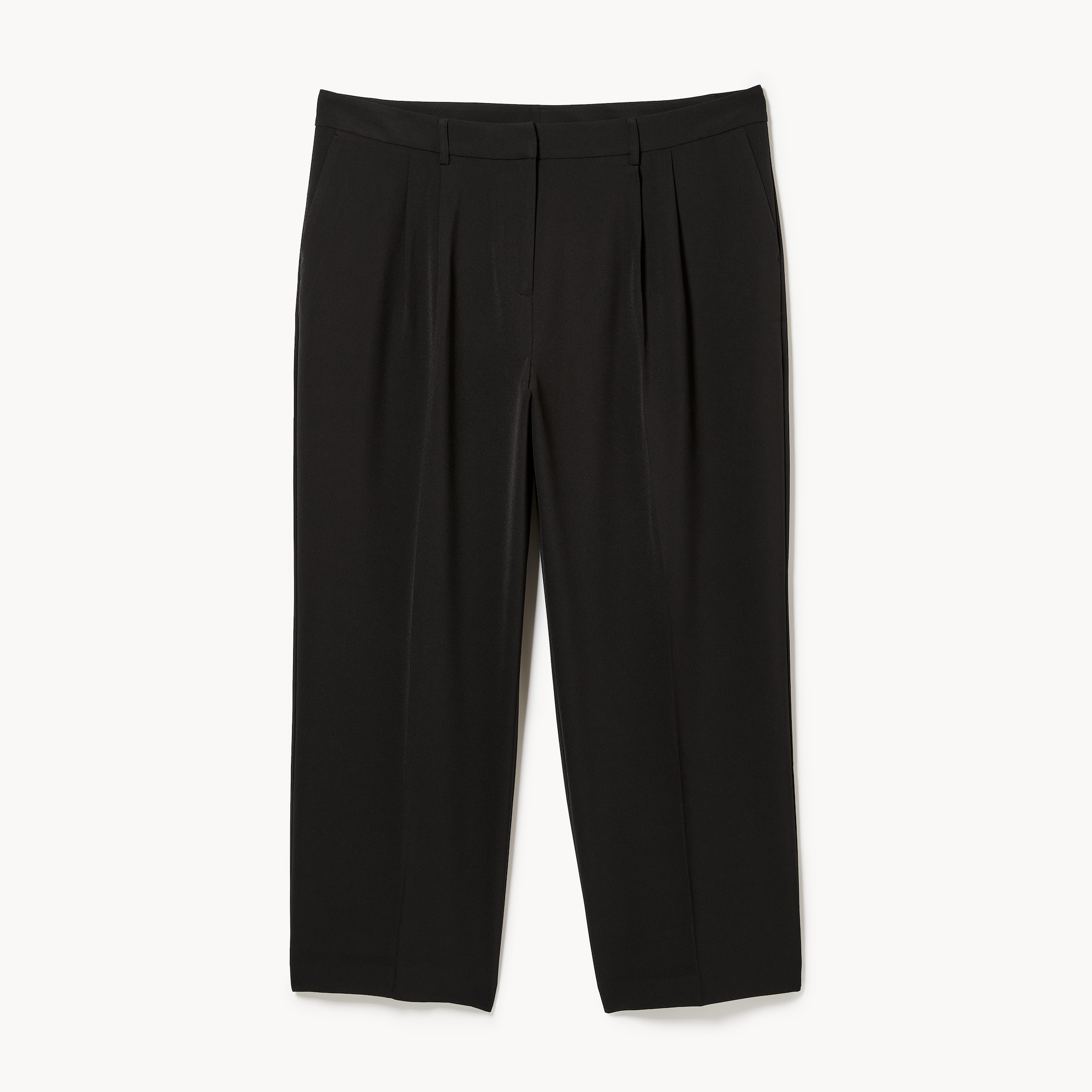 Women+ Wide Leg Pleated Trouser