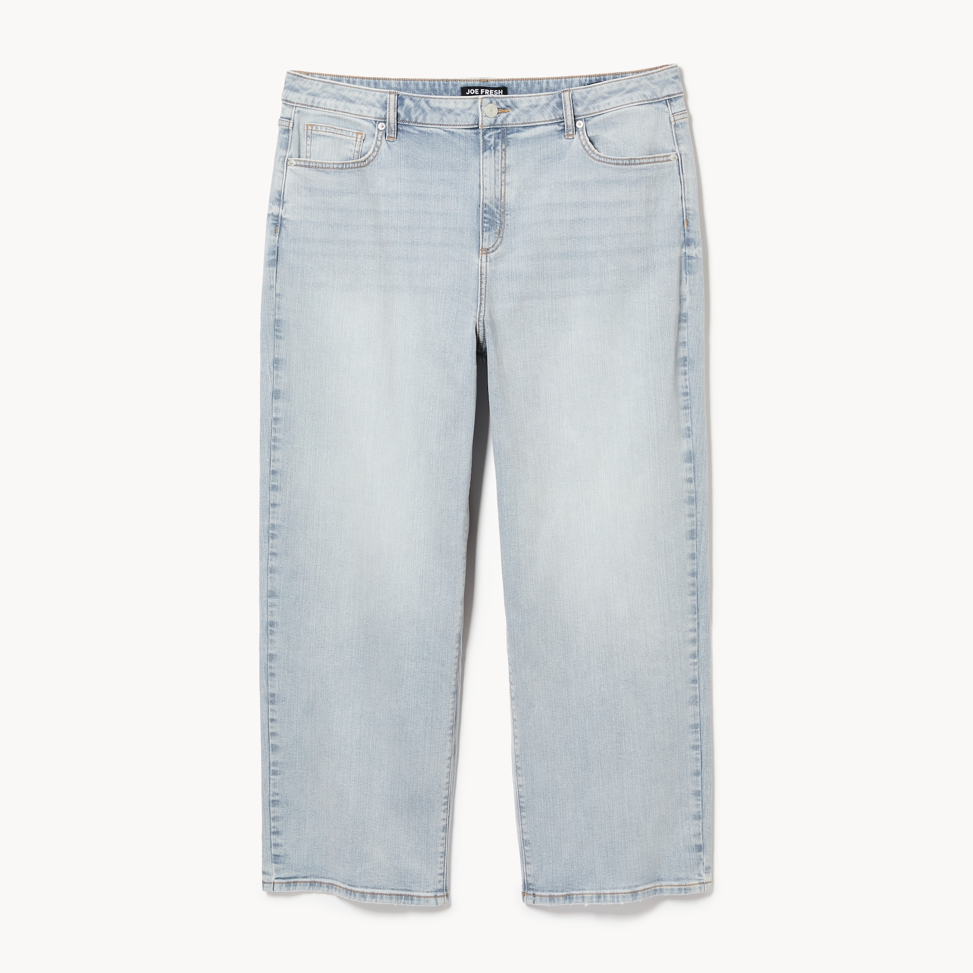 Women+ Wide Leg Light Wash Jean