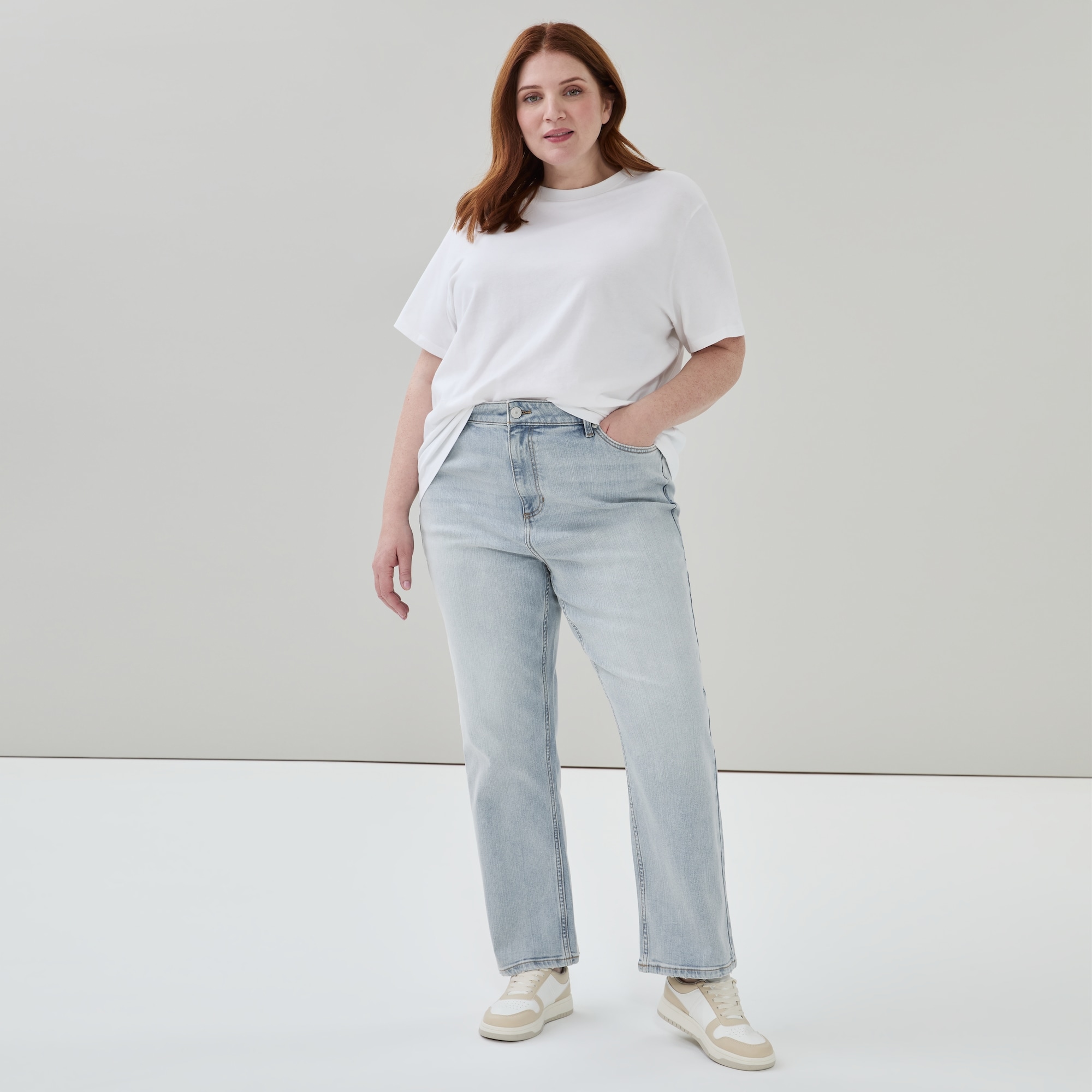 Women+ Slim Straight Leg Jean