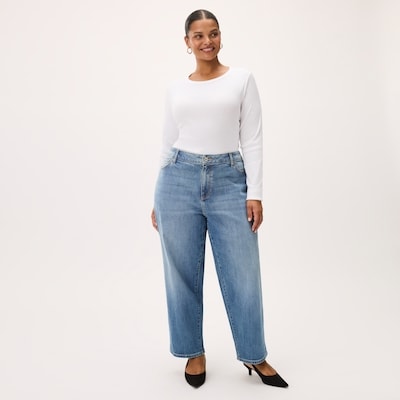 Women+ Relaxed Medium Wash Jean - Medium Wash