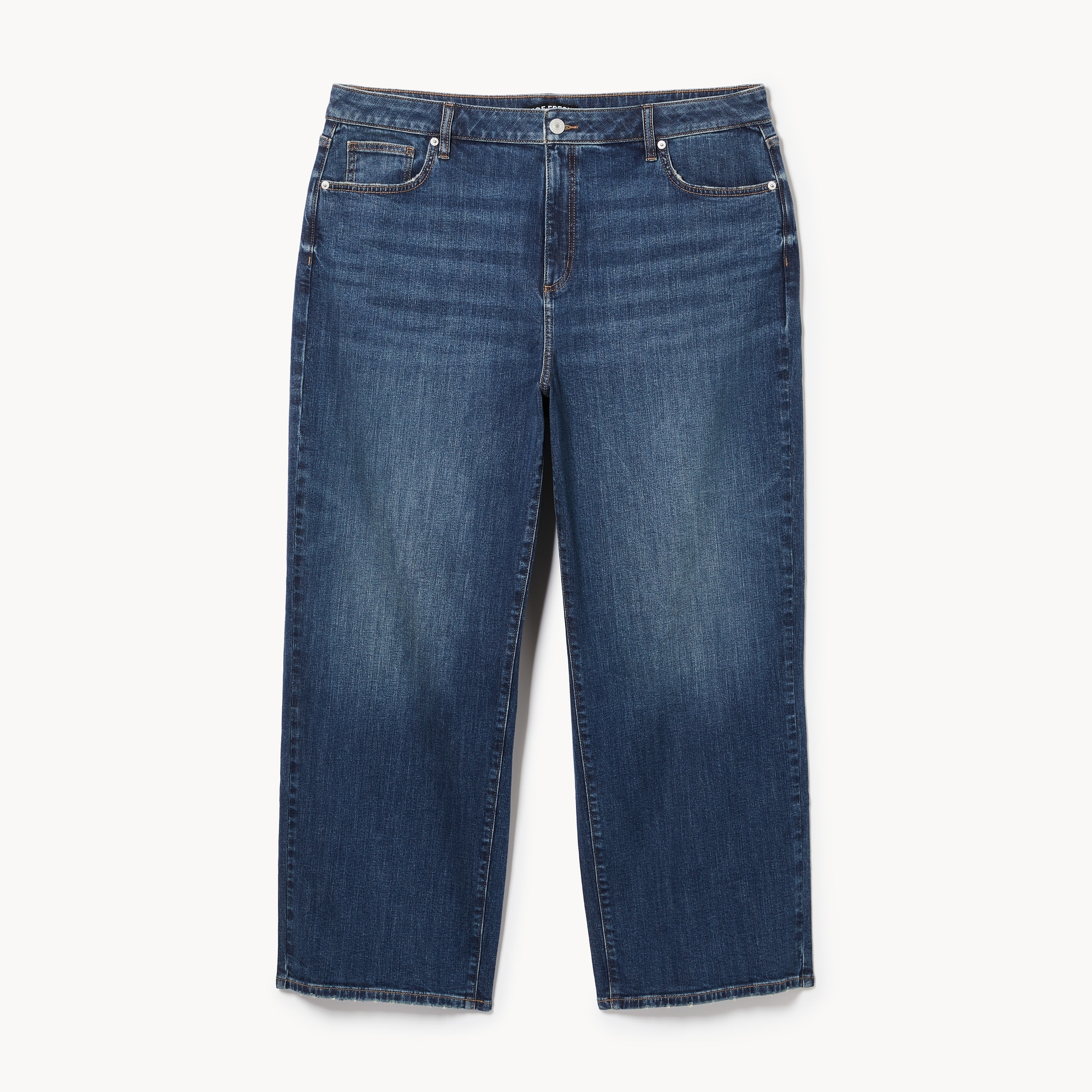 Women+ Wide Leg Dark Wash Jean