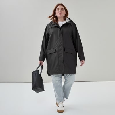 Women+ Raincoat - JF Black