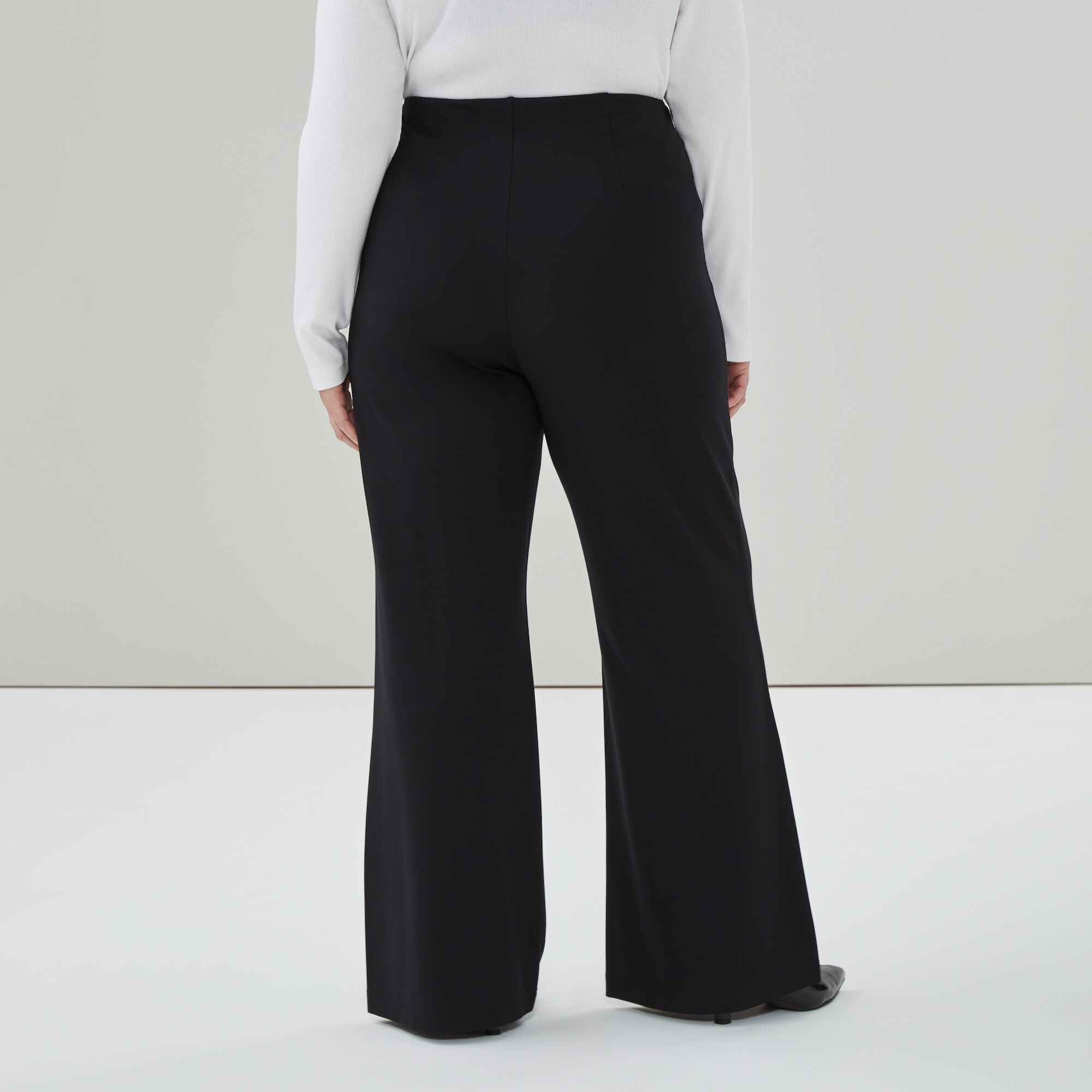 Women+ Wide Leg Ponte Pant