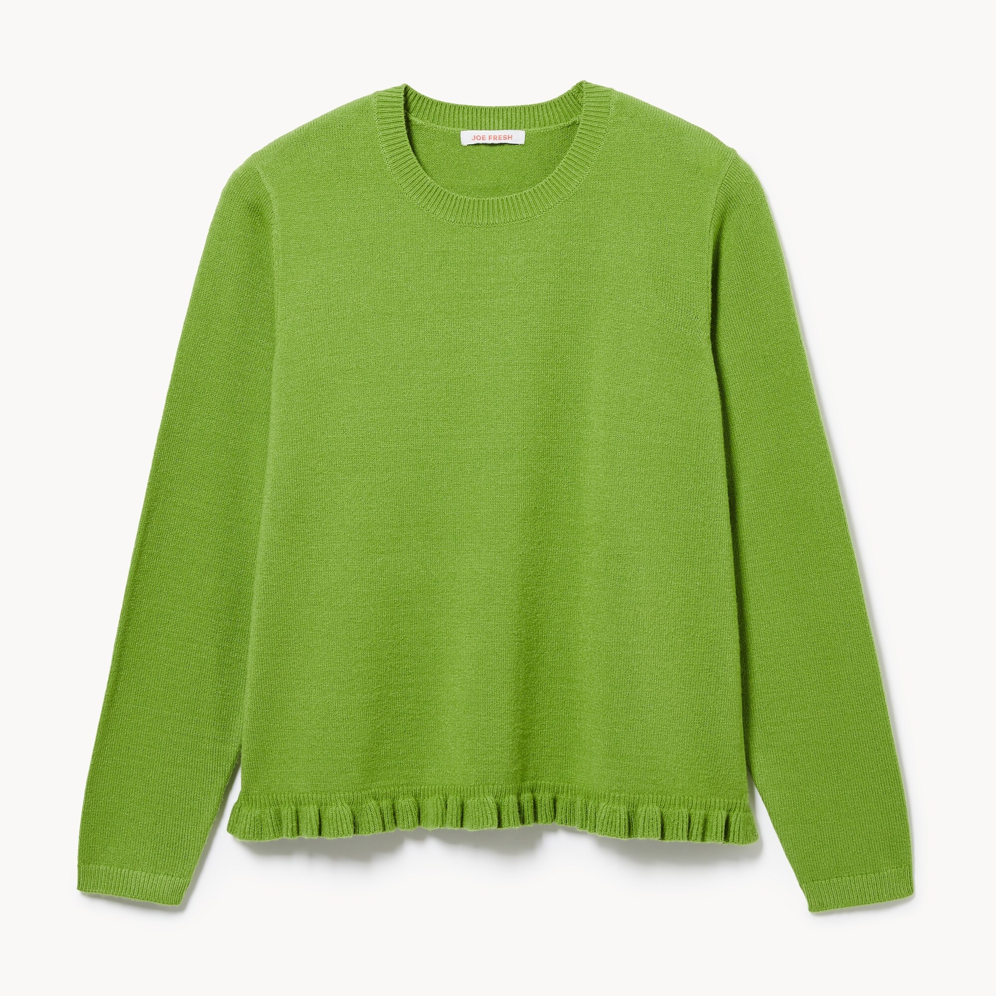 Women+ Ruffled Hem Sweater