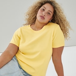 Joe Fresh Women+ Essential Organic Cotton T-Shirt 1 ea, $16.00/1ea