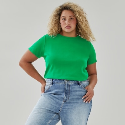 Women+ Essential Organic Cotton T-Shirt - Green