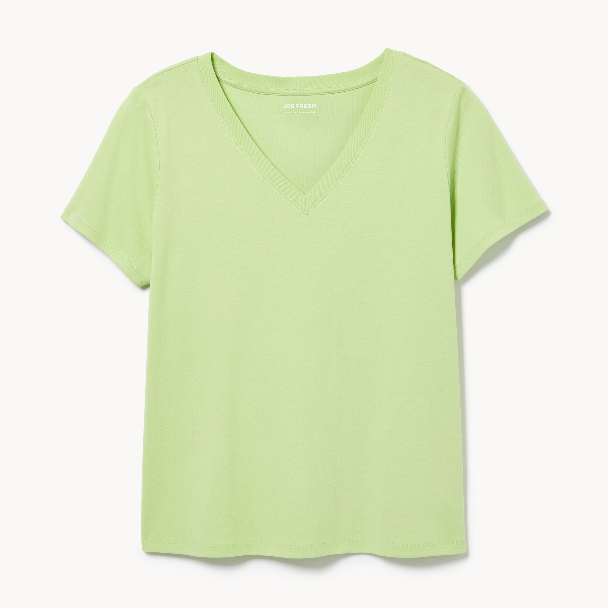 Women+ Essential Organic Cotton V-Neck T-Shirt