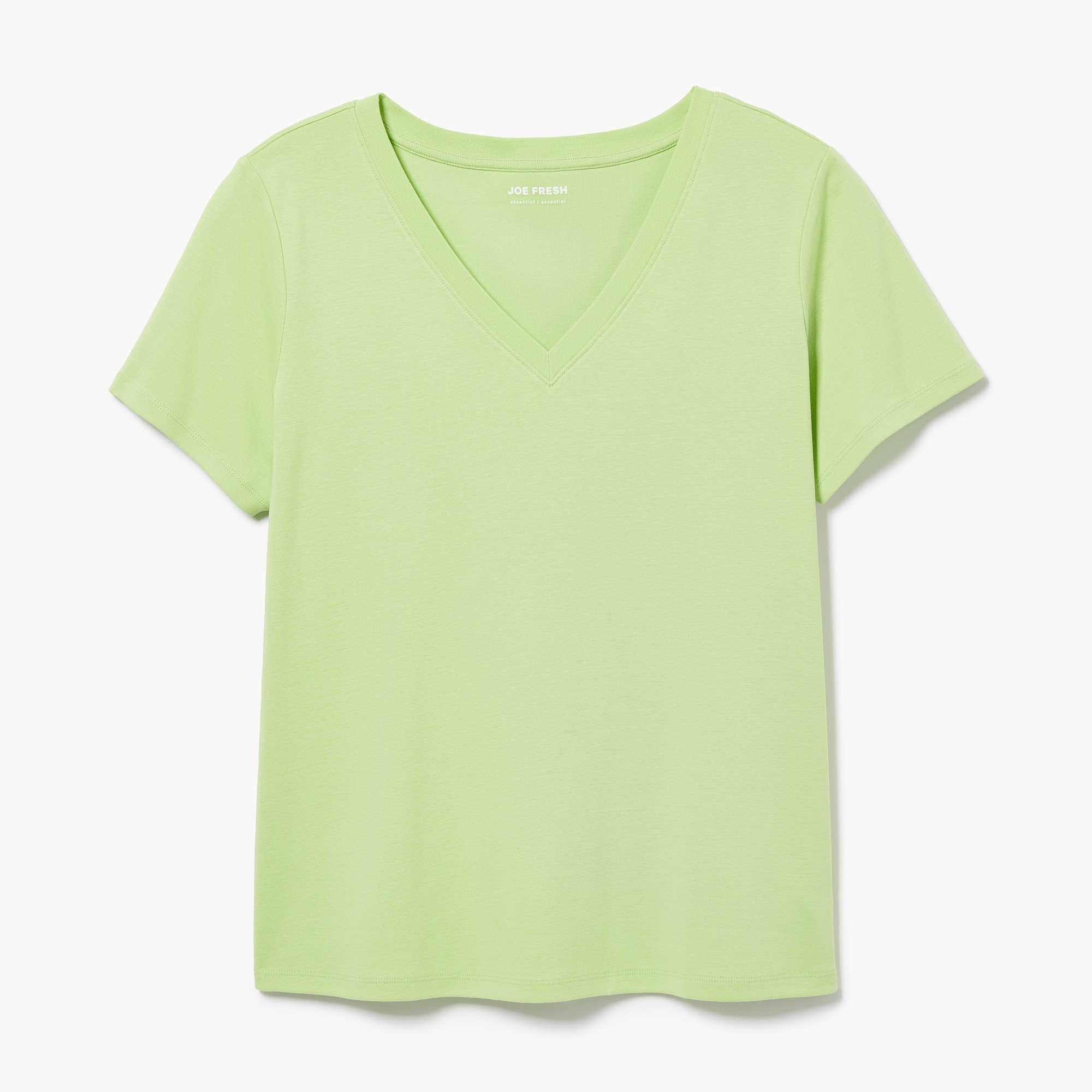 Women+ Essential Organic Cotton V-Neck T-Shirt
