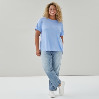 Joe Fresh T-shirt ras du cou Femmes+ 1 ea, 16,00 $/1ch