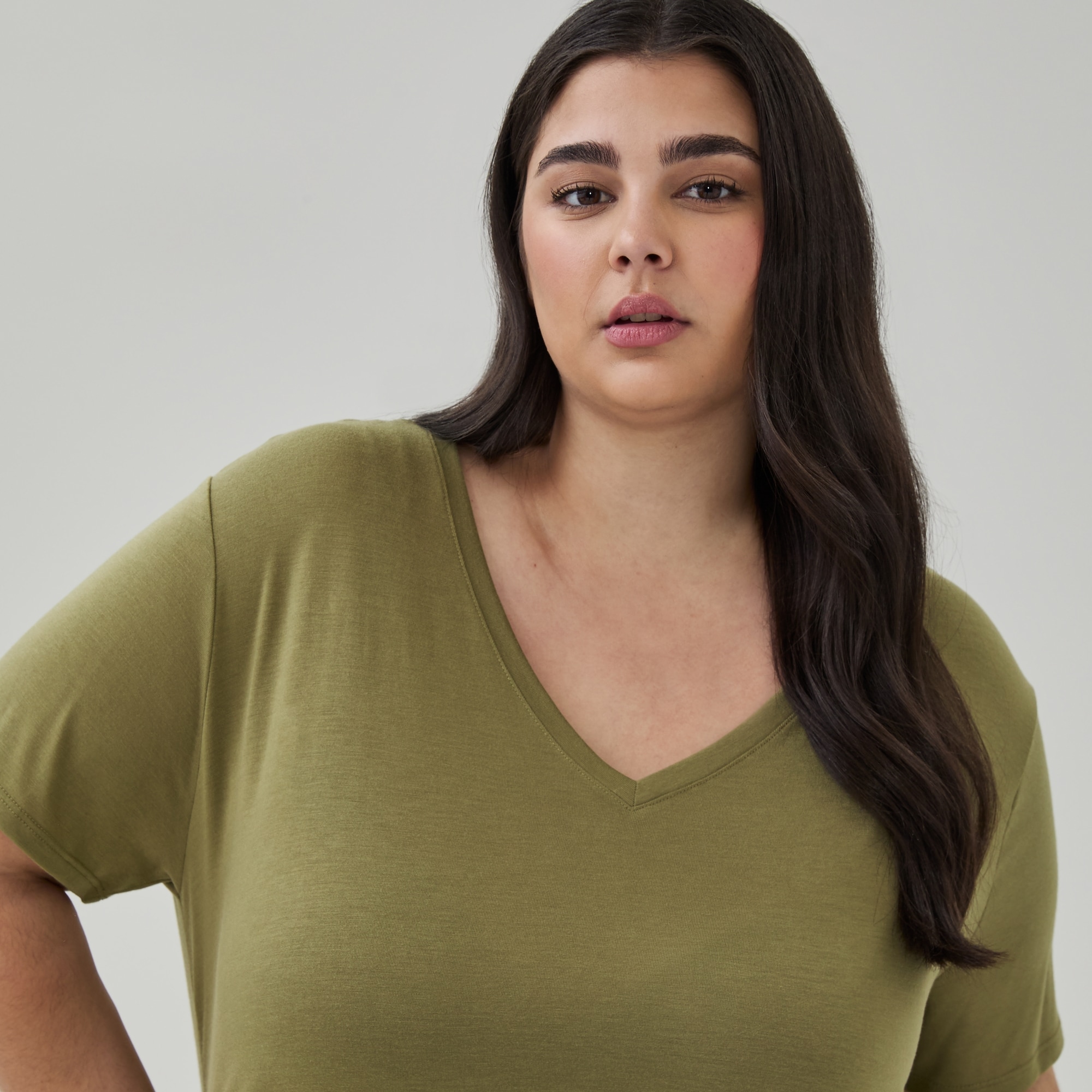 Women+ V-Neck T-Shirt