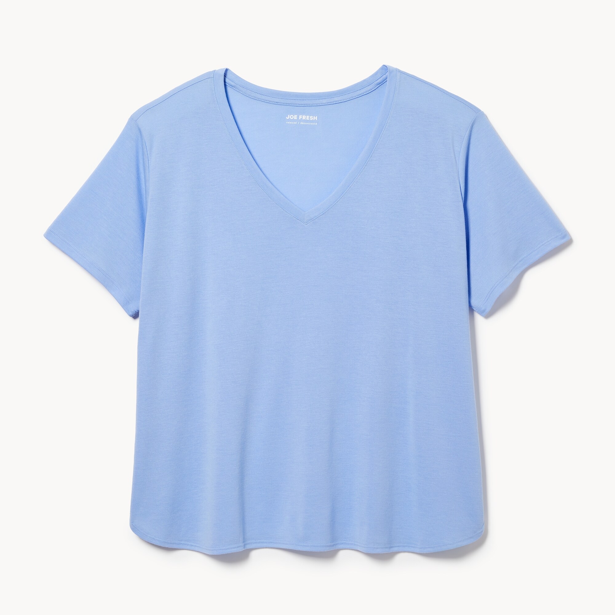T-shirt à col en V Femmes+