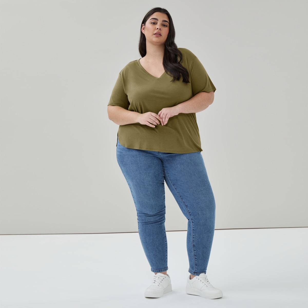 Women+ V-Neck T-Shirt