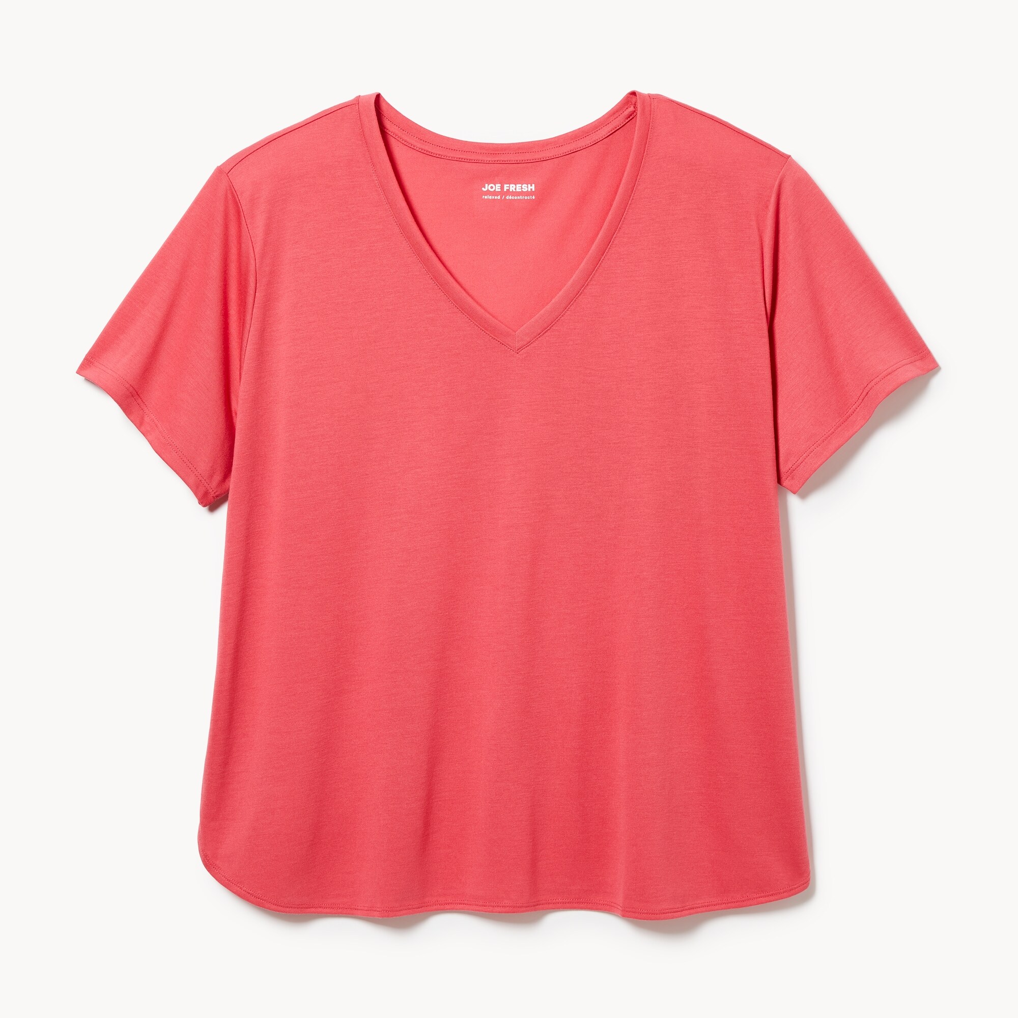 T-shirt à col en&nbsp;V Femmes+